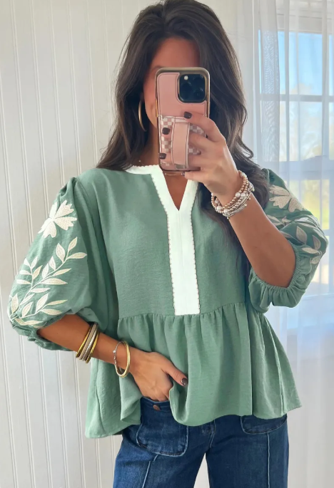 The Sage Grace Top