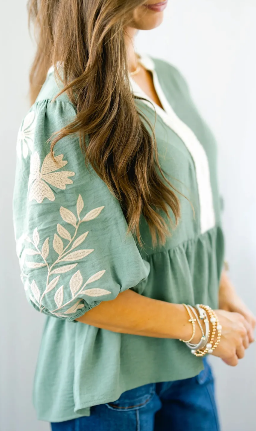The Sage Grace Top
