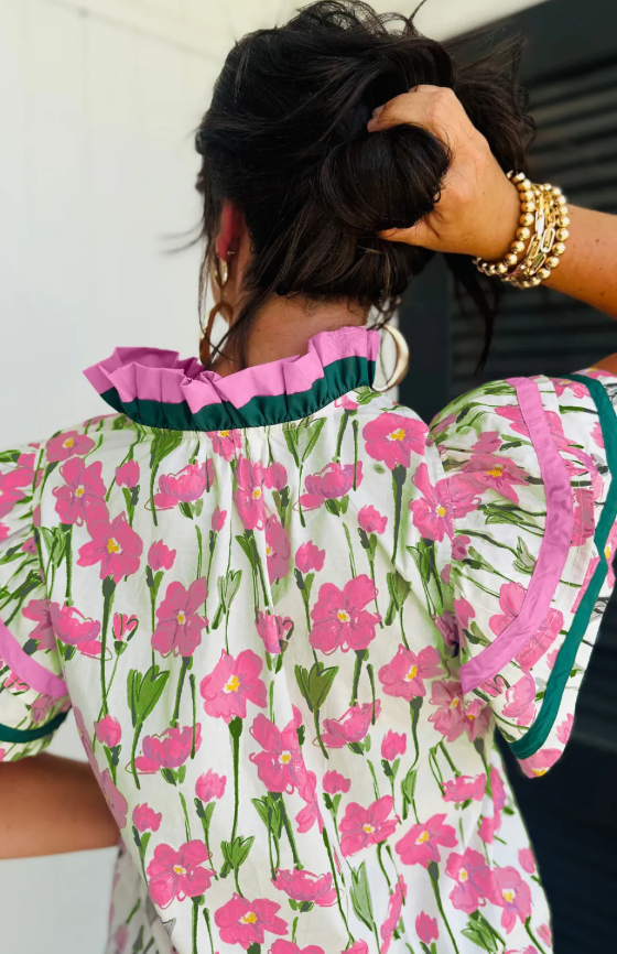 The Springtime Bloom Top