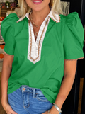 The Emerald Grace Blouse