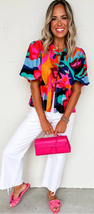 The Bright Daydream Top